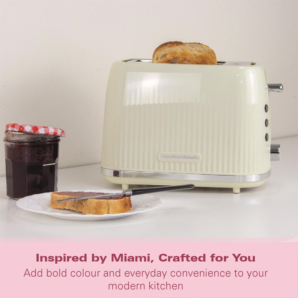 Hamilton Beach Miami 2 Slice Toaster Sand