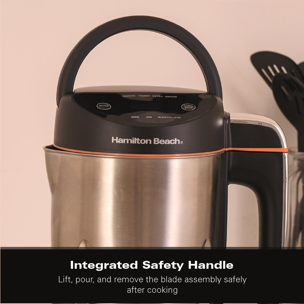 Hamilton Beach Intelligent Control Soup Maker Plus Black