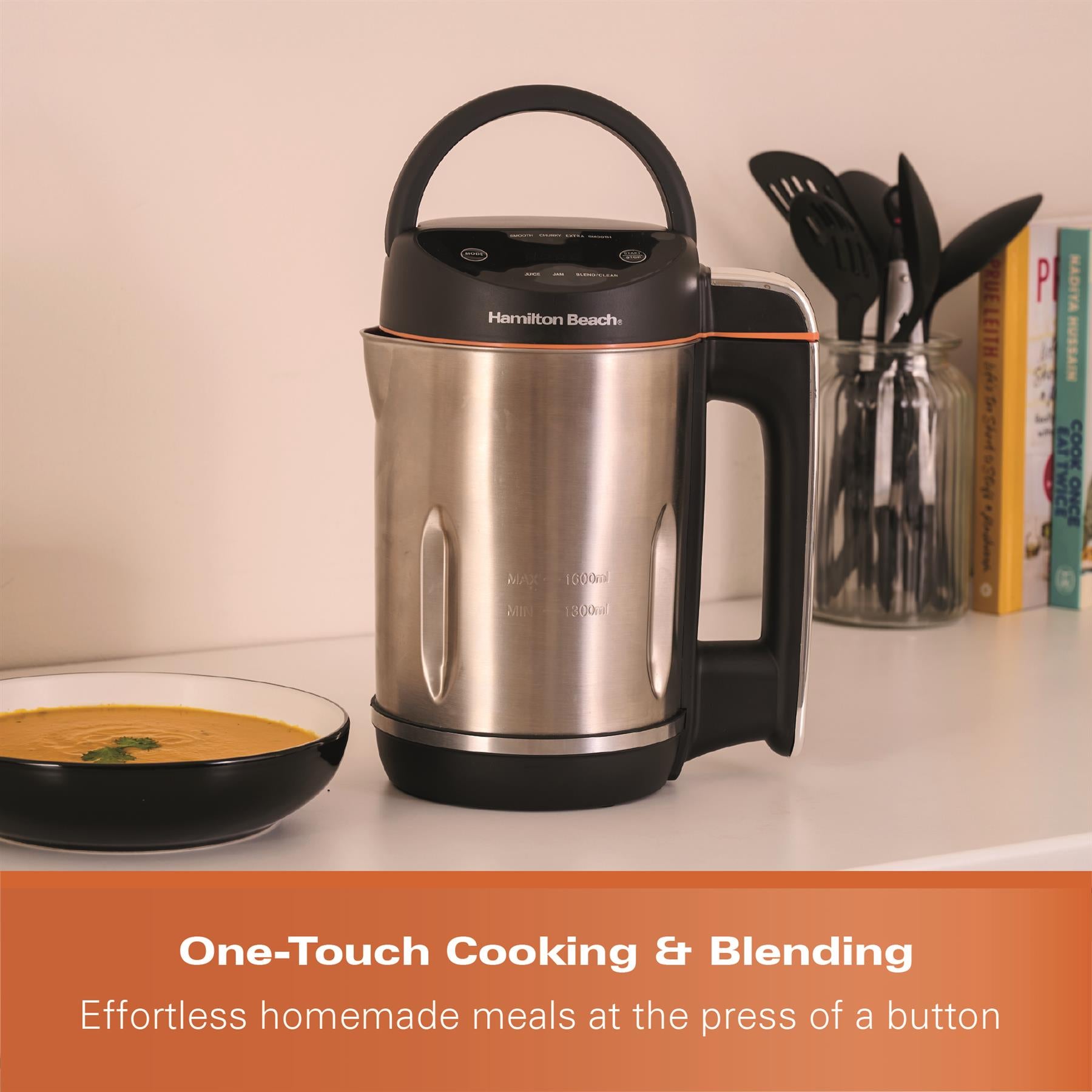 Hamilton Beach Intelligent Control Soup Maker Plus - Black