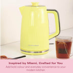 Hamilton Beach Miami 1.7L Kettle Banana Split - Hamilton Beach UK