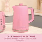 Hamilton Beach Miami 1.7L Kettle Flamingo Pink
