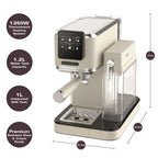 Hamilton Beach BaristaPro+ Touch 8-in-1 Espresso Machine