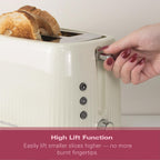 Hamilton Beach Miami 2 Slice Toaster Sand