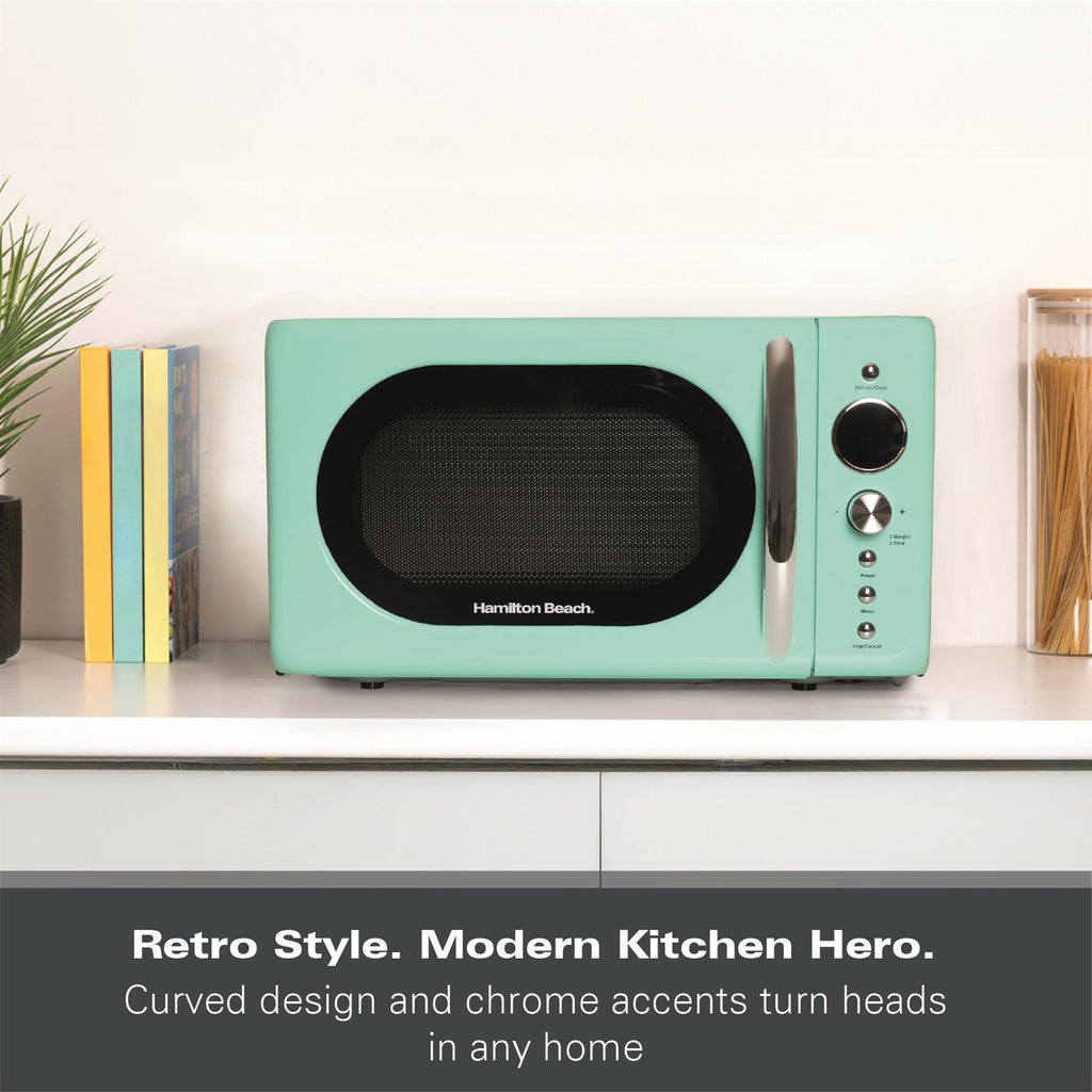 Hamilton Beach 20L Retro Mint Microwave