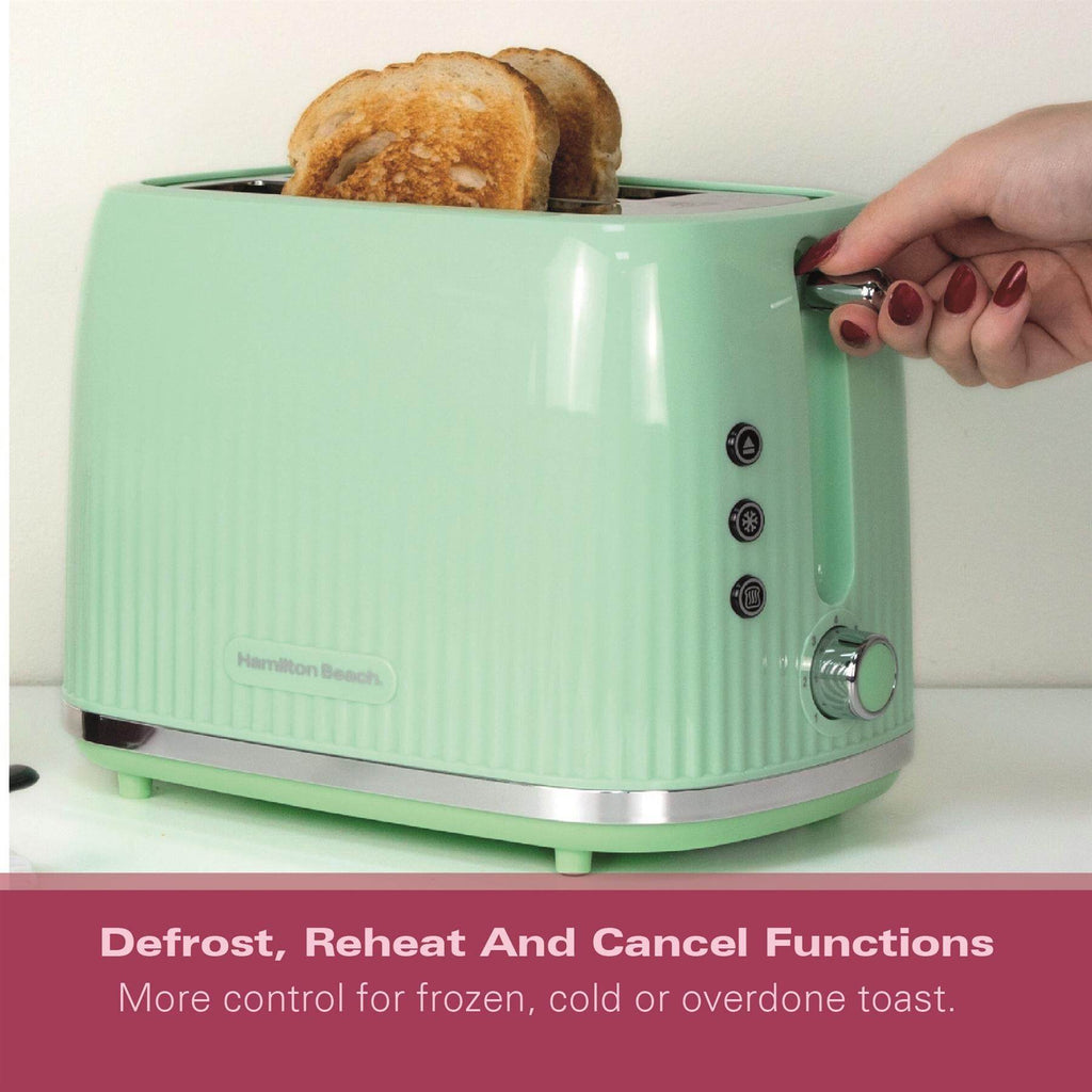 Hamilton Beach Miami 2 Slice Toaster Mojito Mint - Hamilton Beach UK