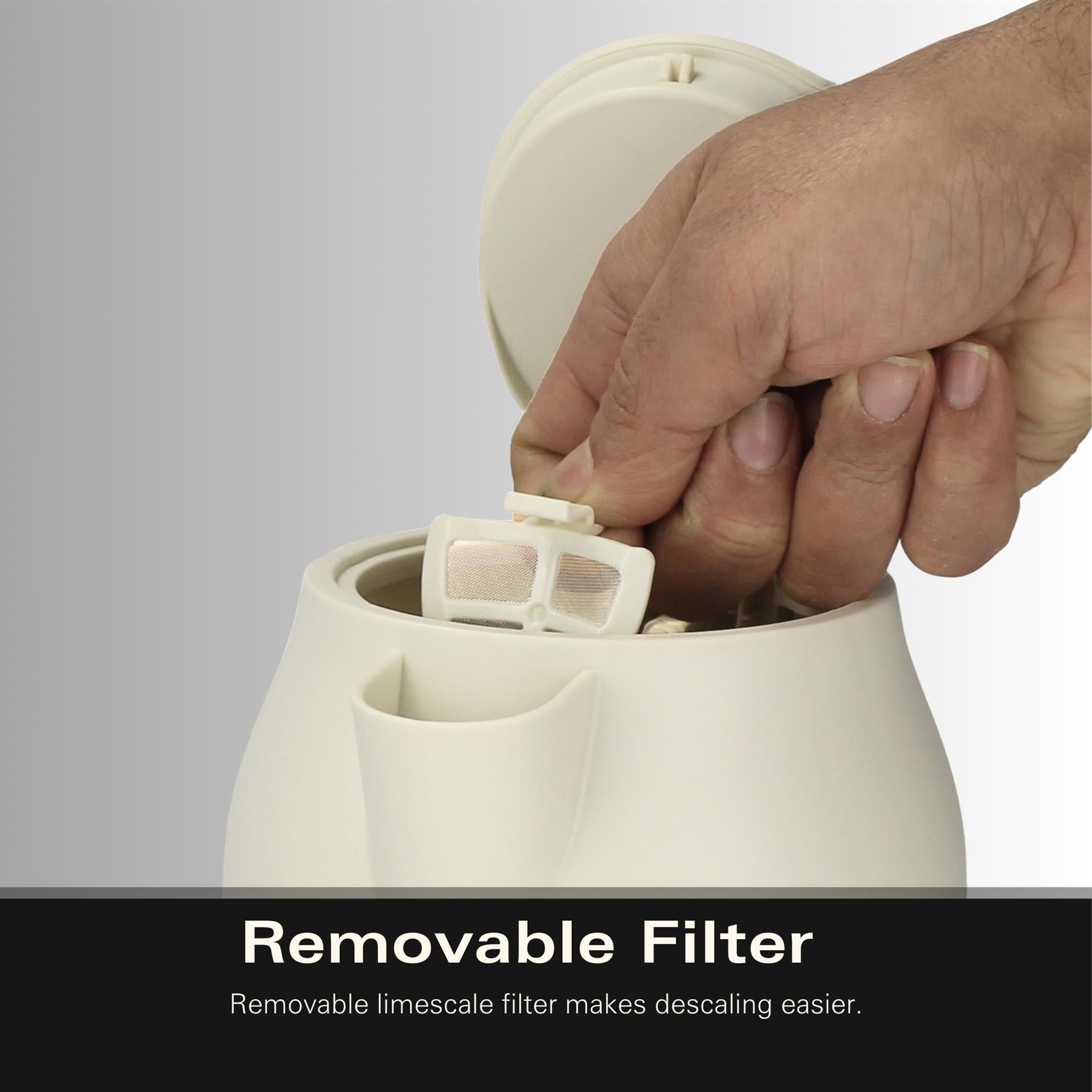 Ella 1.7L Kettle - Matte Latte