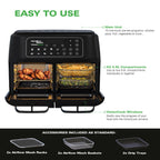 Hamilton Beach VisionCook 11L Dual Air Fryer Oven