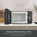 Hamilton Beach 20L Retro Black Microwave