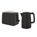 Hamilton Beach Stealth Kettle & Toaster Set Black