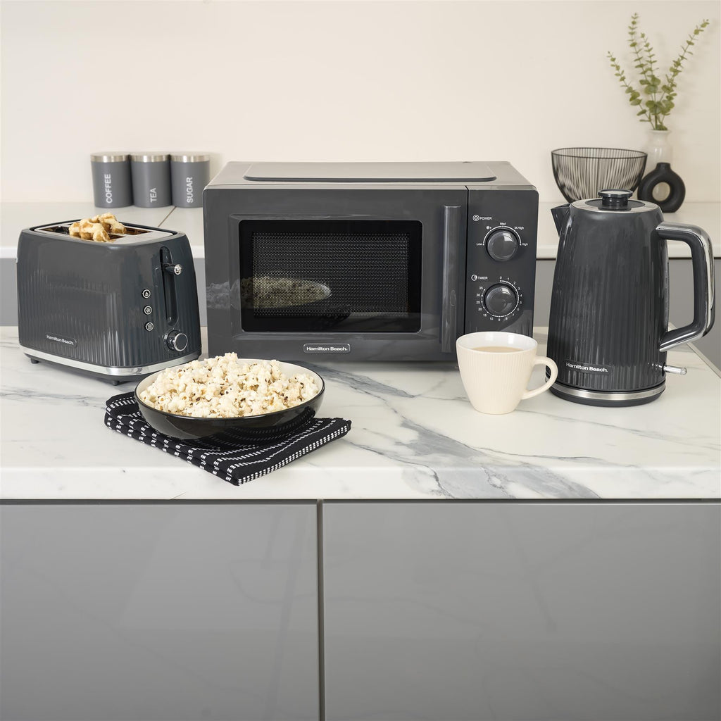 Hamilton Beach Miami Kettle, Toaster & Microwave Set