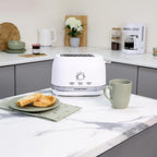 Hamilton Beach Ella White Kettle & Toaster Set