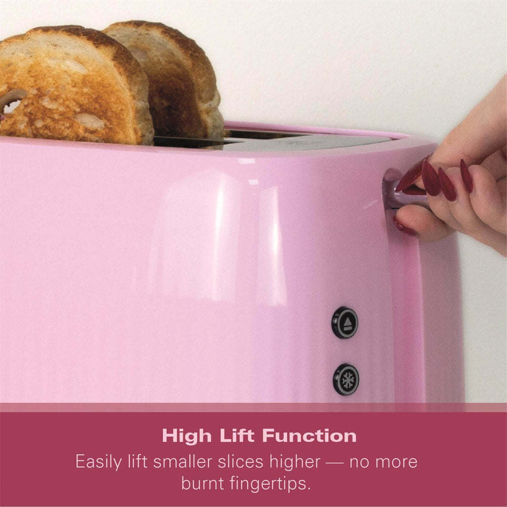 Hamilton Beach Miami 2 Slice Toaster Flamingo Pink - Hamilton Beach UK