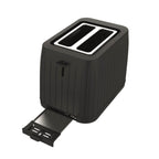 Hamilton Beach Stealth 2 Slice Textured Toaster - Matte Black - Hamilton Beach UK