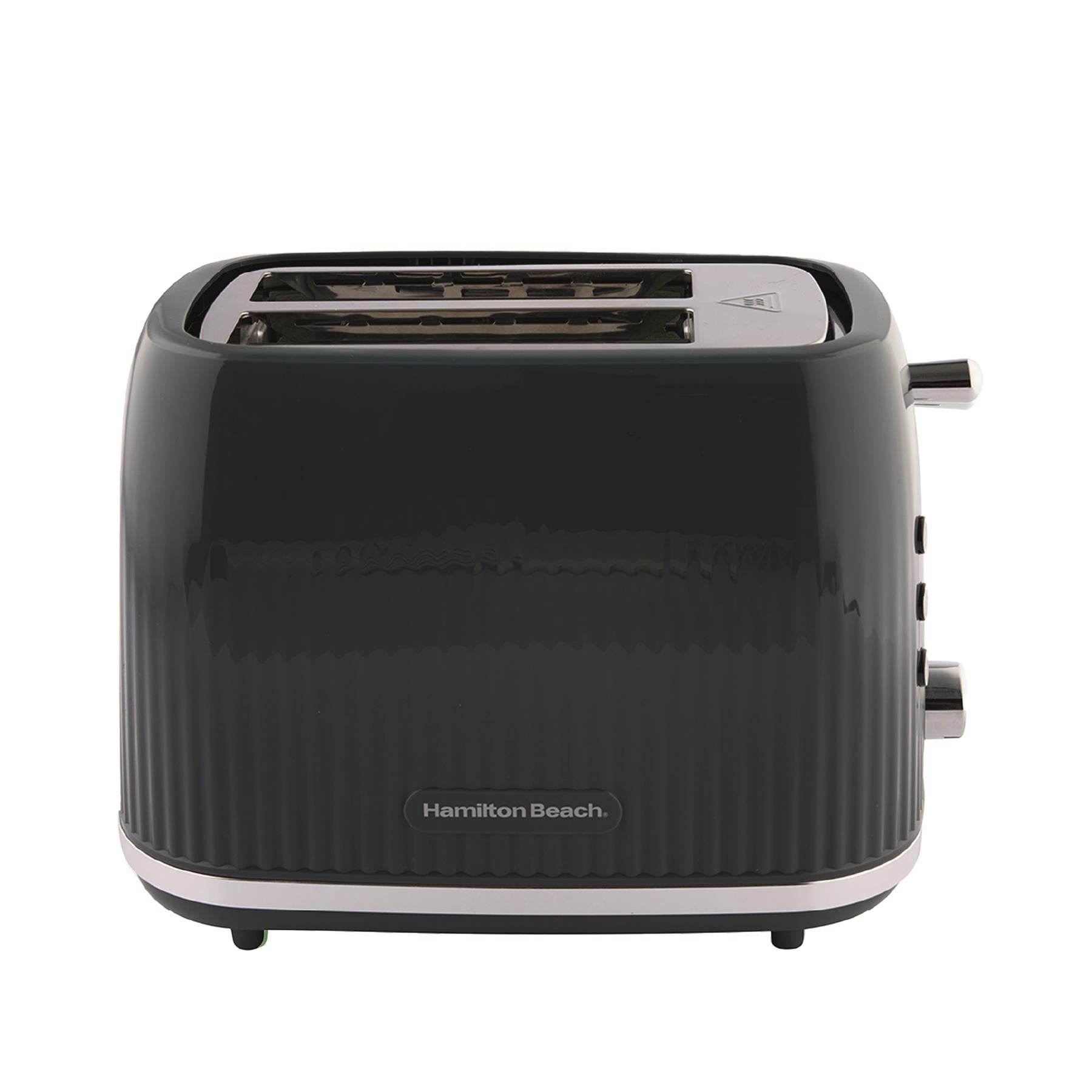 Hamilton Beach Miami 2 Slice Toaster Charcoal Grey - Hamilton Beach UK