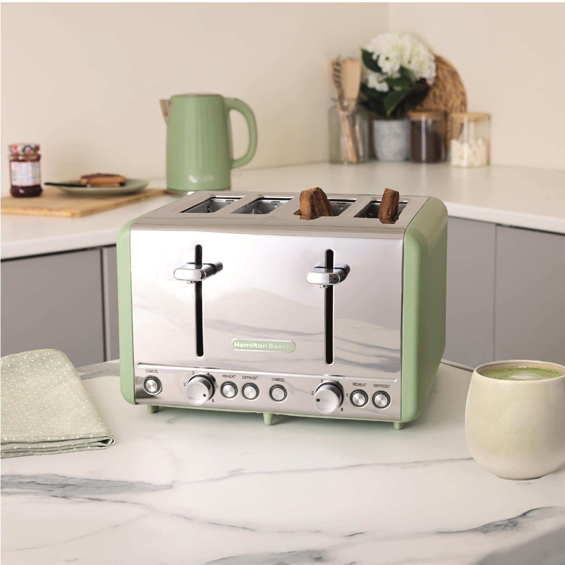 Harmony Kettle & Toaster Set - Matcha