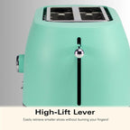 Hamilton Beach Ella 2 Slice Toaster - Matte Mint - Hamilton Beach UK