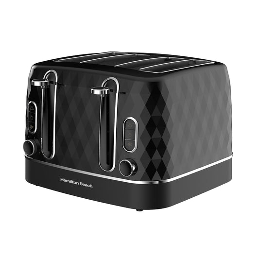 Hamilton Beach Diamond 4 Slice Toaster Black