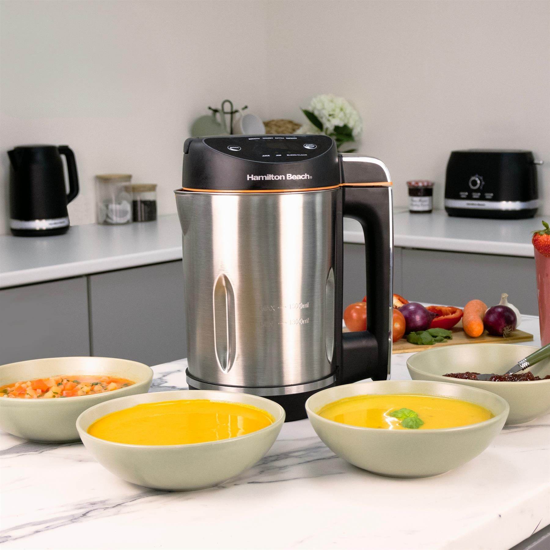 Hamilton Beach Intelligent Control 1.6L Soup Makers - Hamilton Beach UK