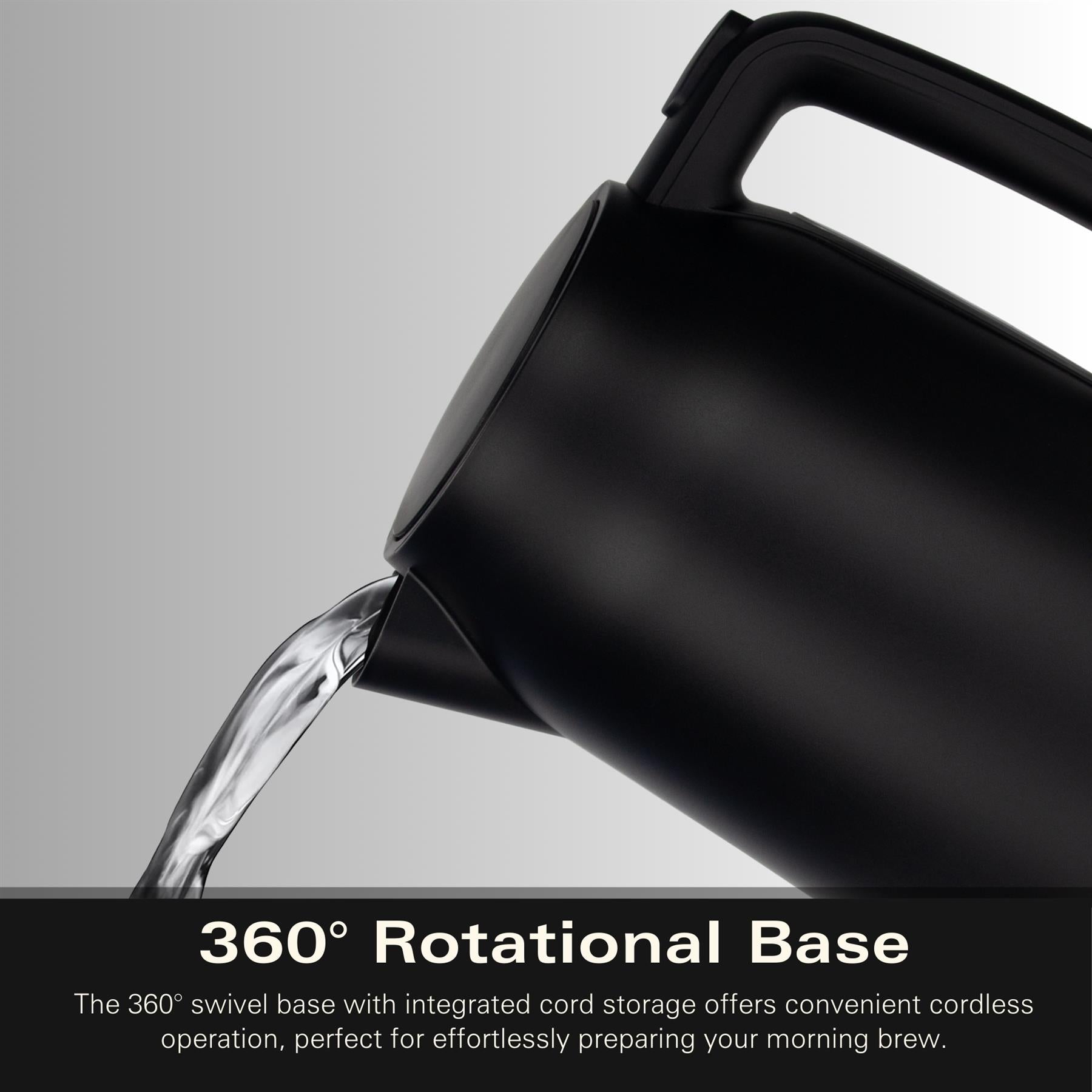 Ella 1.7L Kettle - Matte Black
