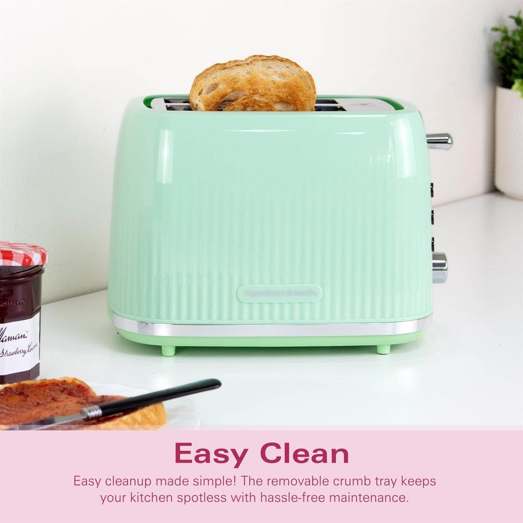 Hamilton Beach Miami 2 Slice Toaster - Mojito Mint - Hamilton Beach UK