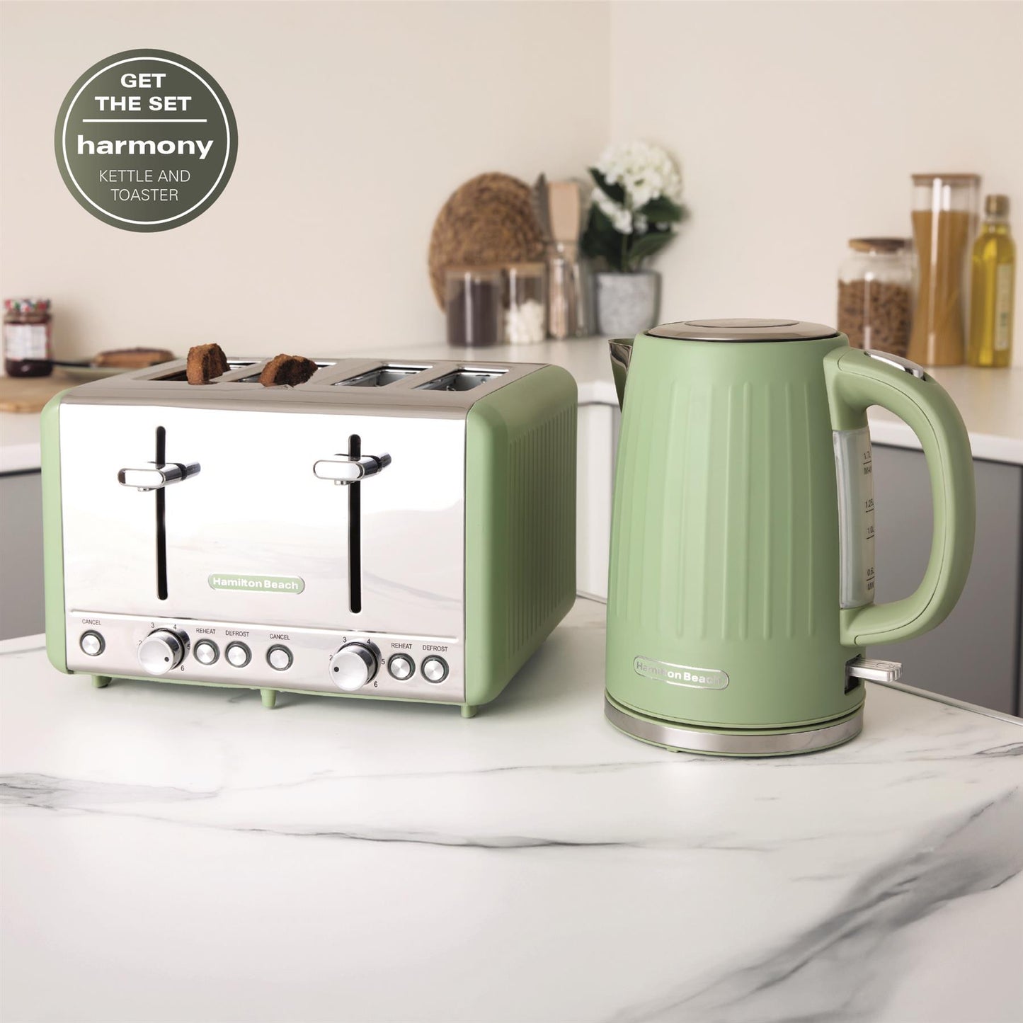 Hamilton Beach Harmony 1.7L Kettle Matcha