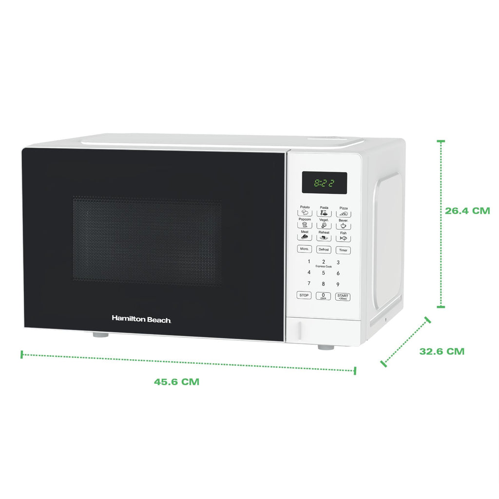 Essential 20L Digital Microwave - White