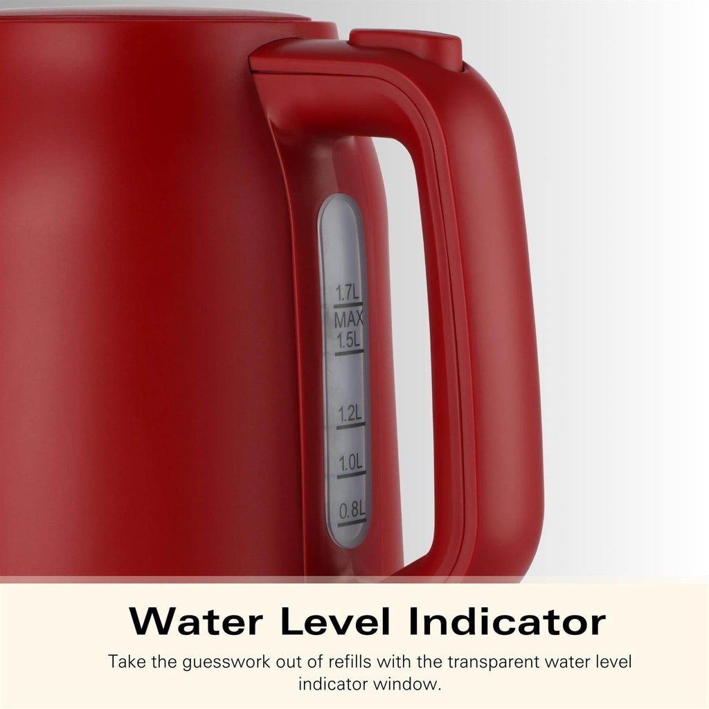 Hamilton Beach Ella Kettle & Toaster Set - Red - Hamilton Beach UK