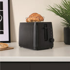 Hamilton Beach Stealth 2 Slice Textured Toaster Matte Black