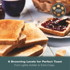 Hamilton Beach Essentials 4 Slice Toaster Black - Hamilton Beach UK