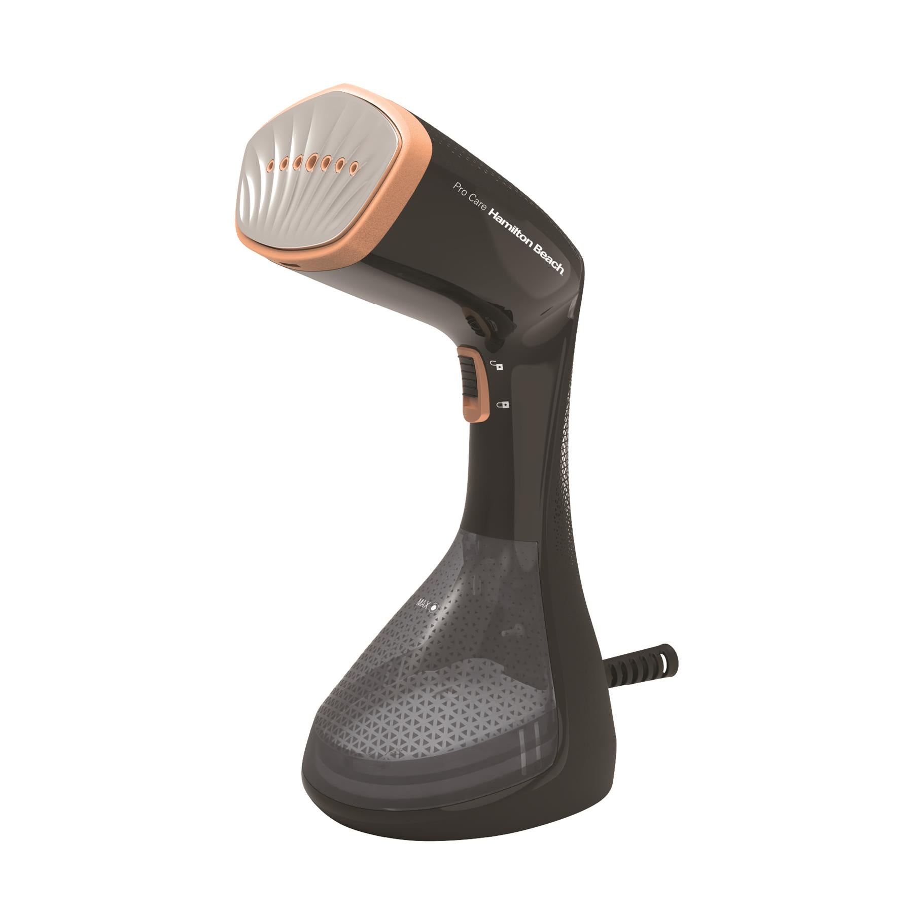 ProCare Handheld Garment Steamer - Black & Bronze