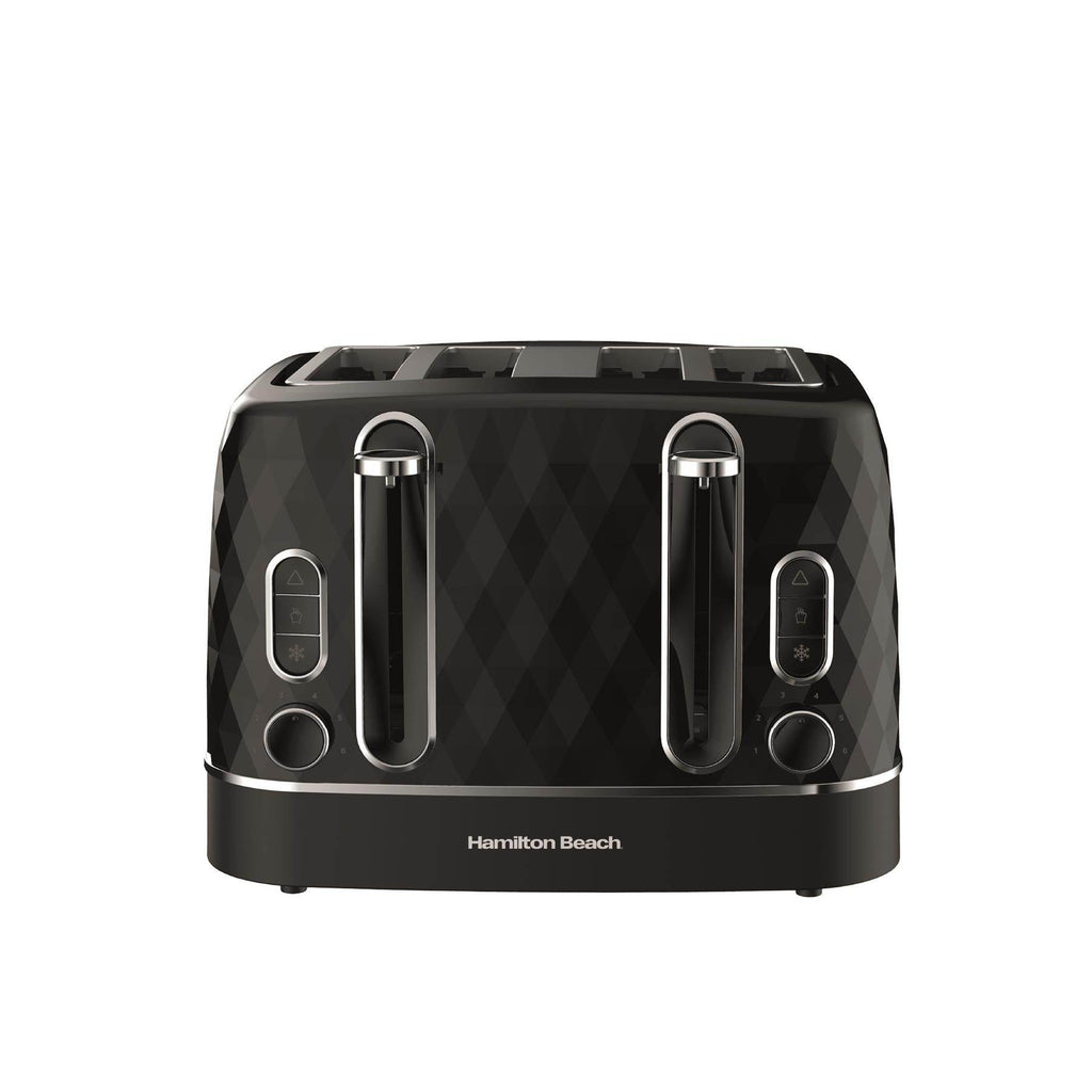 Hamilton Beach Diamond 4 Slice Toaster - Black - Hamilton Beach UK