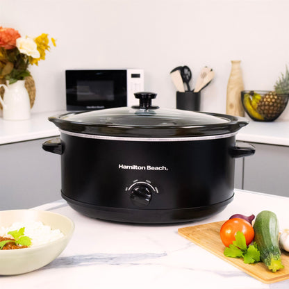 Hamilton Beach 'The Family Favourite' 6.5L Black Slow Cooker