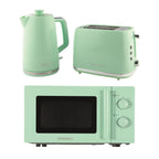 Hamilton Beach Miami Kettle, Toaster & Microwave Set - Mojito Mint