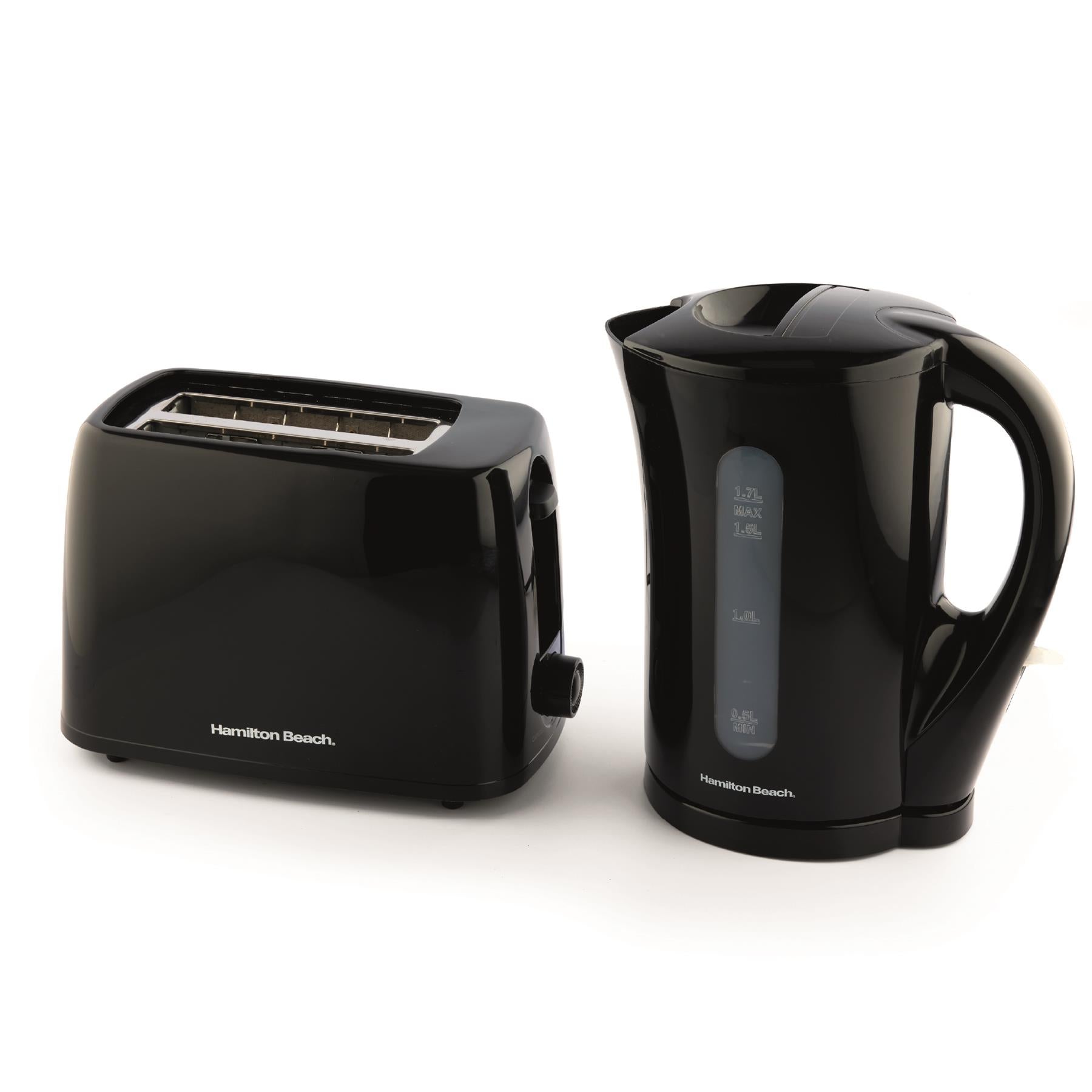 Hamilton Beach Essentials Kettle & 2 Slice Toaster Set