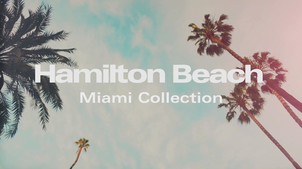 Hamilton Beach Miami Kettle, Toaster & Microwave Set - Sand