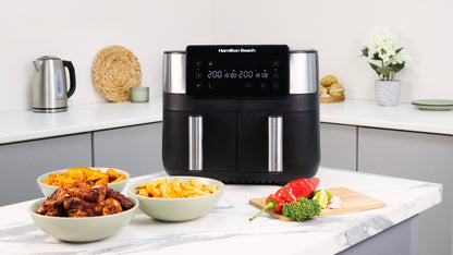 Hamilton Beach HealthyCook 8L Dual Air Fryer