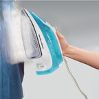 Hamilton Beach SteamMax 2200W Steam Iron - Aqua & White
