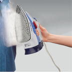 Hamilton Beach Pro SteamMax 3000w Steam Iron - White & Blue