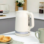 Hamilton Beach Ella Kettle, Toaster & Microwave Set - Latte