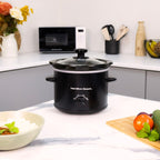 Hamilton Beach The Mighty Mini 1.8L Slow Cooker - Black