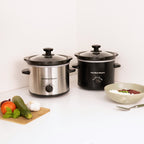 Hamilton Beach The Mighty Mini 1.8L Slow Cooker - Silver