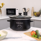 Hamilton Beach The Comfort Cook 3.5L Slow Cooker - Black