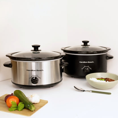 Hamilton Beach 'The Comfort Cook' 3.5L Silver Slow Cooker