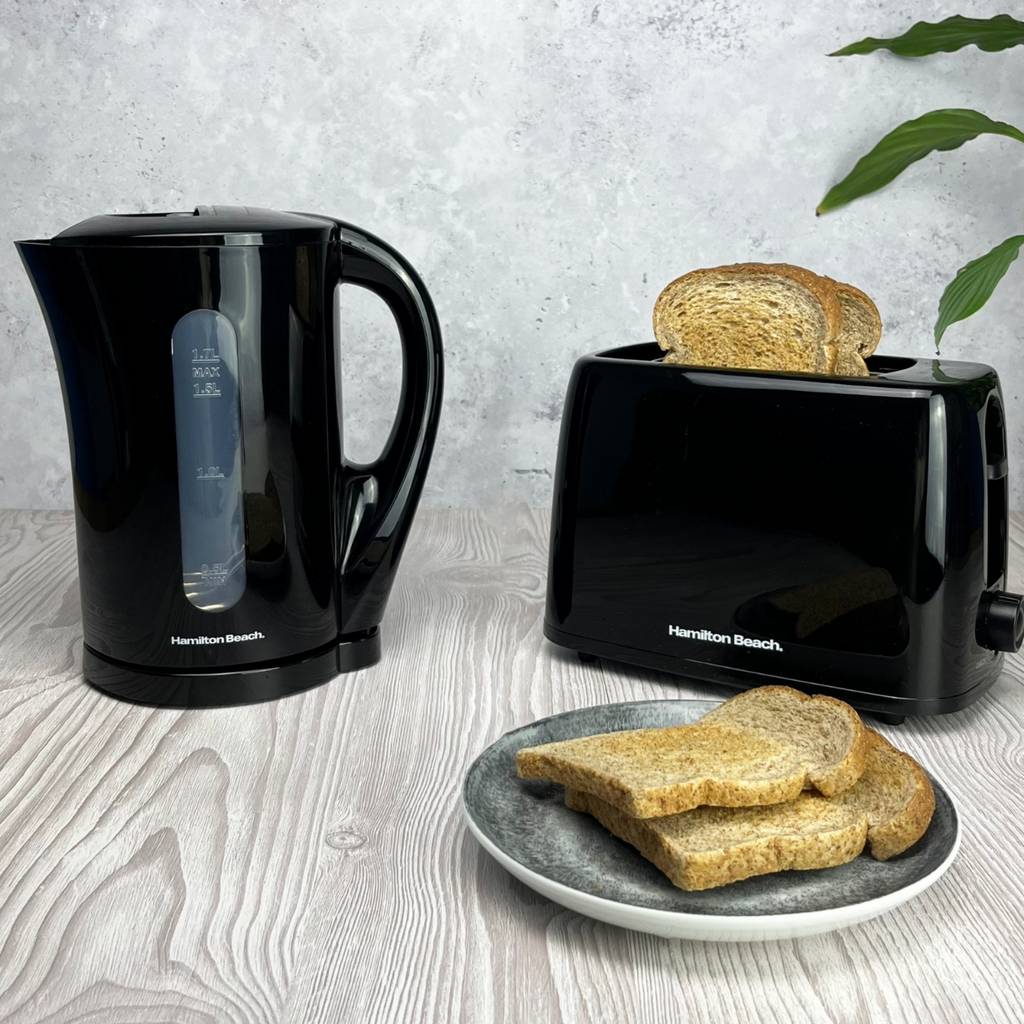 Hamilton Beach Essential 2 Slice Plastic Toaster - Black
