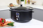 Hamilton Beach Digital 6.5L Oval Slow Cooker - Black